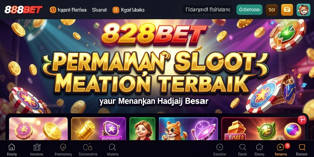 Screenshot gameplay 828BET menunjukkan tampilan Slot yang menarik.