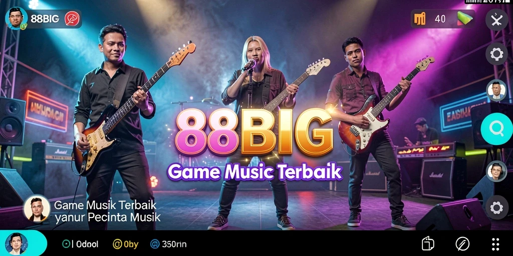Tampilan gameplay 88BIG yang penuh warna dan interaktif.