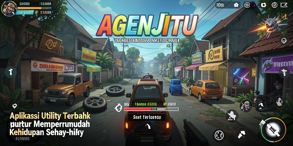 Tampilan antarmuka AGENJITU yang modern dan fungsional.