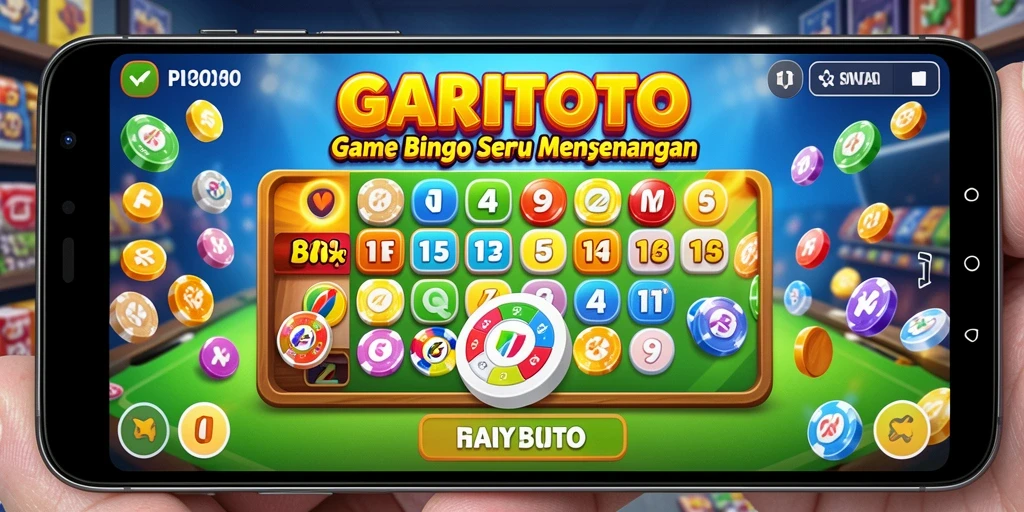 Tampilan gameplay Bingo yang seru di GARITOTO.