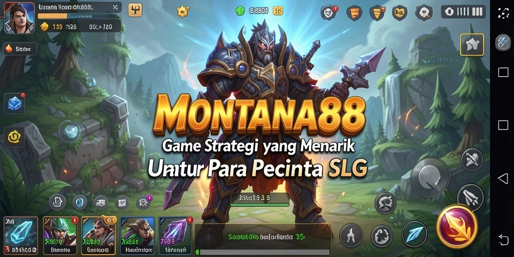 Tampilan gameplay seru dalam MONTANA88 yang penuh strategi.