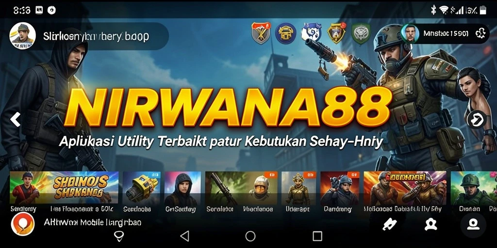 Tampilan fitur-fitur utama NIRWANA88 yang memudahkan pengguna.