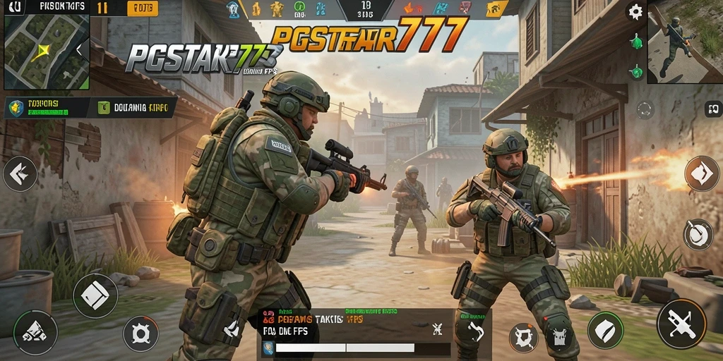 Tampilan aksi intens dalam gameplay PGSTAR777 yang mendebarkan.