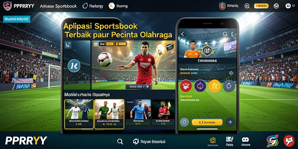 Tampilan screenshot utama PPRRYY dengan antarmuka Sportsbook yang menarik.