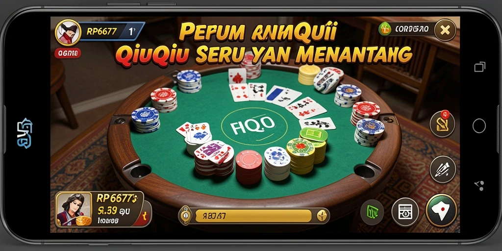 Screenshot gameplay QiuQiu yang menarik dan seru.