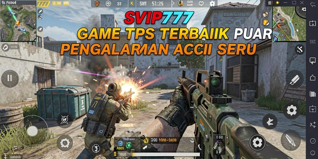 Tampilan gameplay seru di SVIP777 dengan aksi tembak-menembak intens.
