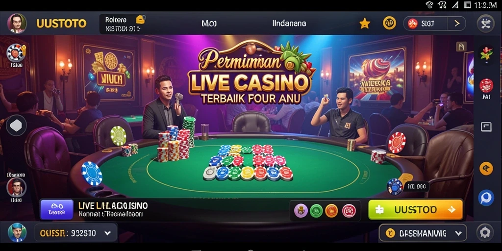 Tampilan gameplay UUSTOTO yang mendebarkan dan interaktif.
