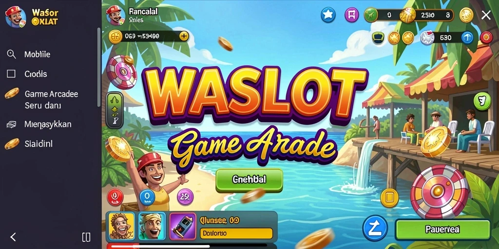 Gameplay seru dalam WASLOT dengan tantangan menarik dan grafis menawan.